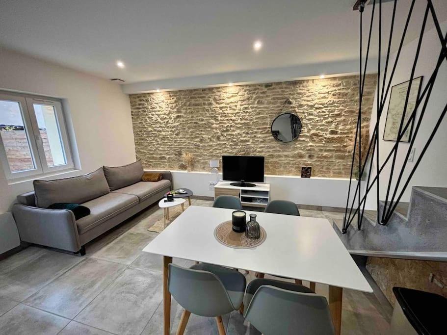 Grange Renovee En Duplex Idealement Situee Creches-sur-Saone Ngoại thất bức ảnh